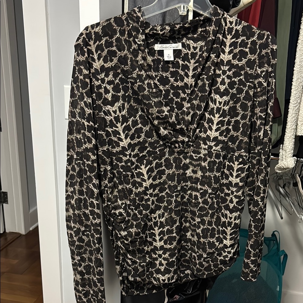 Animal Print Women's Top